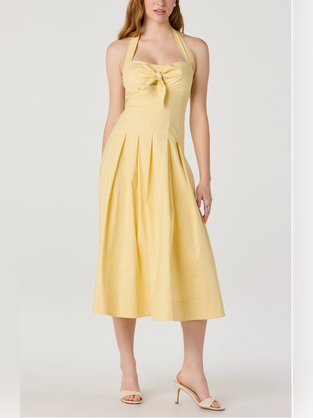 Halter Midi Dress